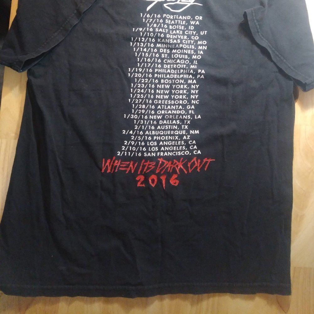 G-Eazy When It's Dark Out Tour 2016 T-Shirt - Picture 5 of 6